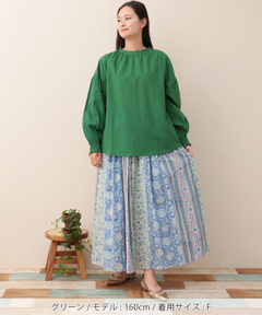 チチカカ |PORINA ポプリンプルオーバー【WEB限定】