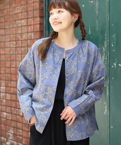 チチカカ |PORINA タイニーフラワー刺繍ブラウス【WEB限定】
