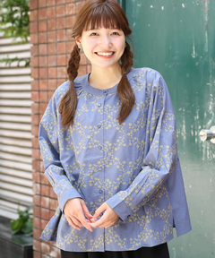 チチカカ |PORINA タイニーフラワー刺繍ブラウス【WEB限定】