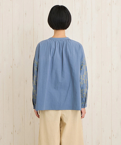 チチカカ |PORINA タイニーフラワー刺繍ブラウス【WEB限定】