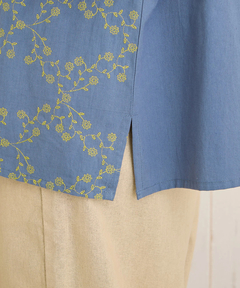 チチカカ |PORINA タイニーフラワー刺繍ブラウス【WEB限定】