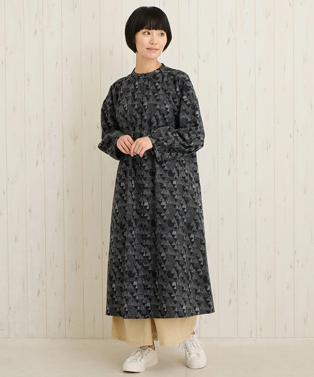 ＊AYUN＊さま専用ページ PORINA トライアングルシャツワンピース【WEB限定】 / ワンピース