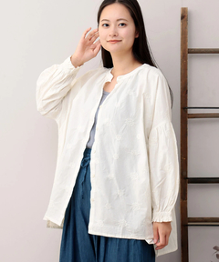 チチカカ |PORINA アリッサムドット刺繍ブラウス【WEB限定】
