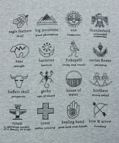 チチカカ |バックプリント裏毛ジップパーカー