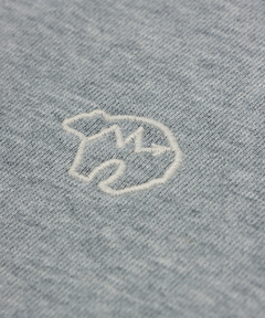 チチカカ |バックプリント裏毛ジップパーカー