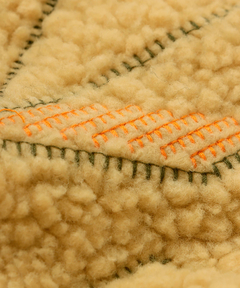 チチカカ |ボアキルトコンビチマヨ刺繍コート