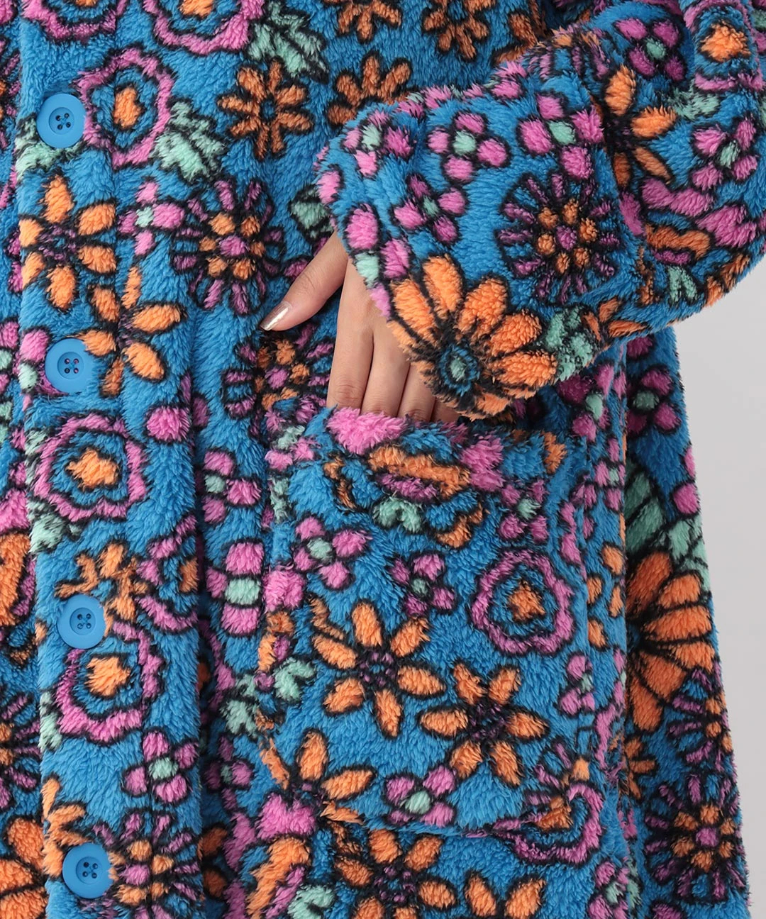 ボアロングガウン / ルームウェア | エスニックファッション＆雑貨の