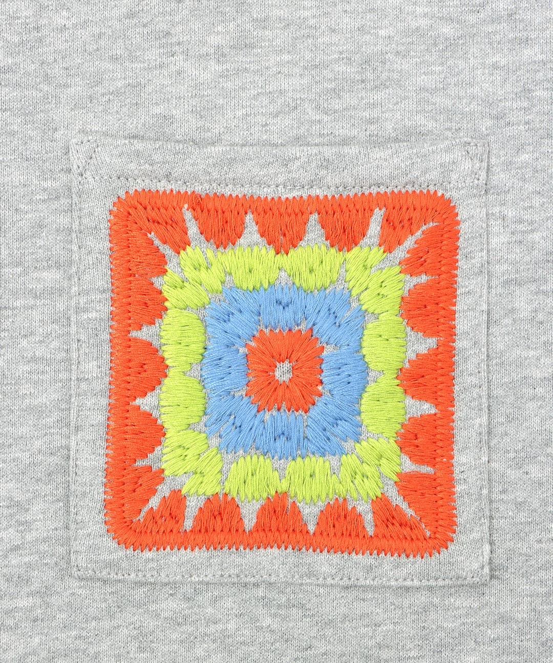クロシェ刺繍スウェットプルパーカー【8月5日(火)15時までの限定