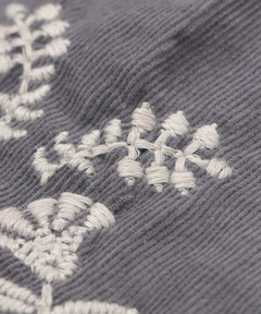 チチカカ |メヒコフロルコーデュロイ刺繍ワンピース