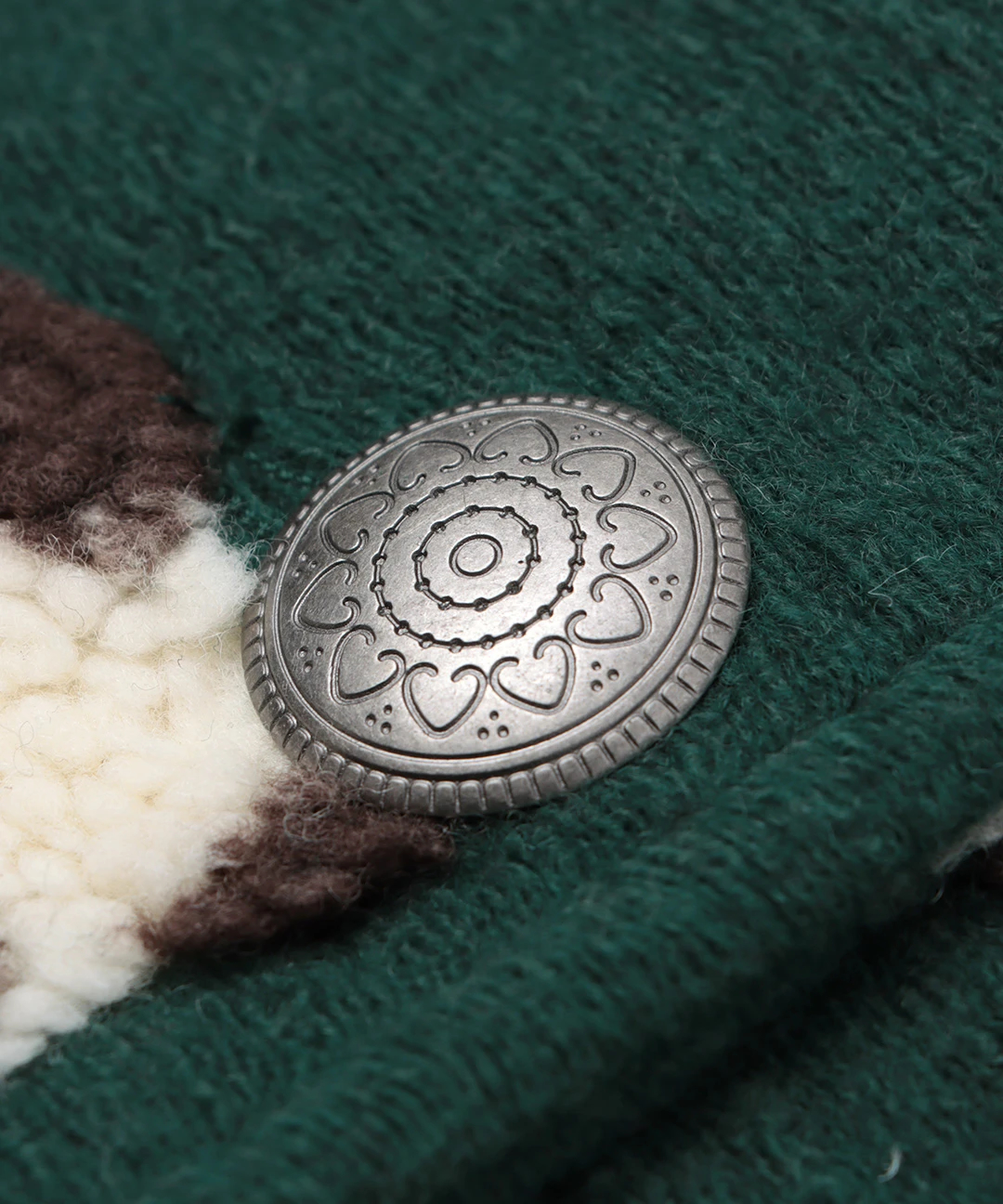 go slow caravan アニマルジャカードボアコンチョコート【WEB限定