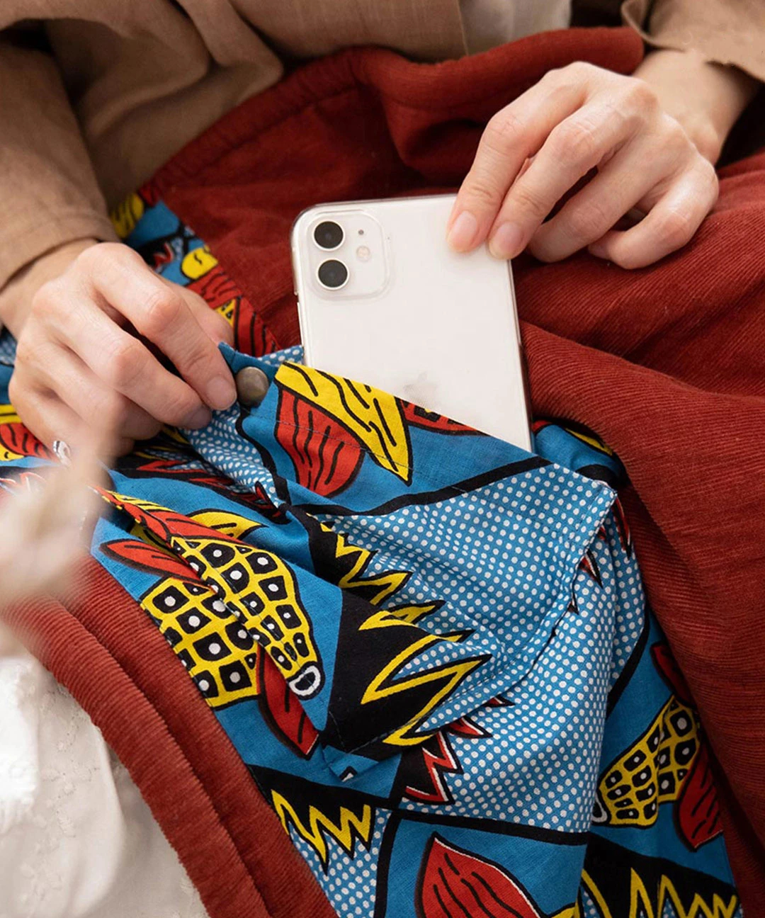 ローラブルアフリカン裏ボアブランケットS【WEB限定】 / ブランケット