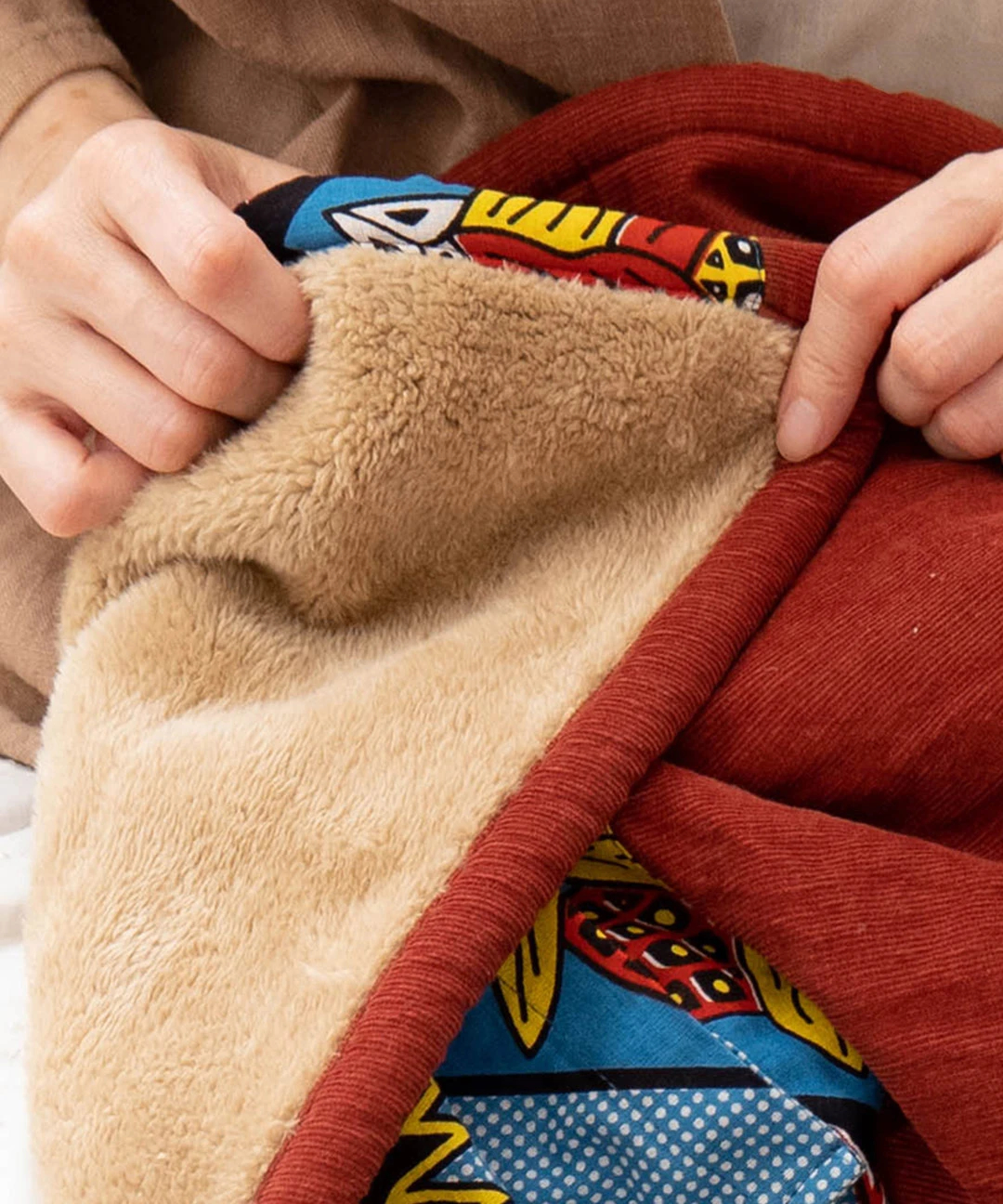 ローラブルアフリカン裏ボアブランケットS【WEB限定】 / ブランケット