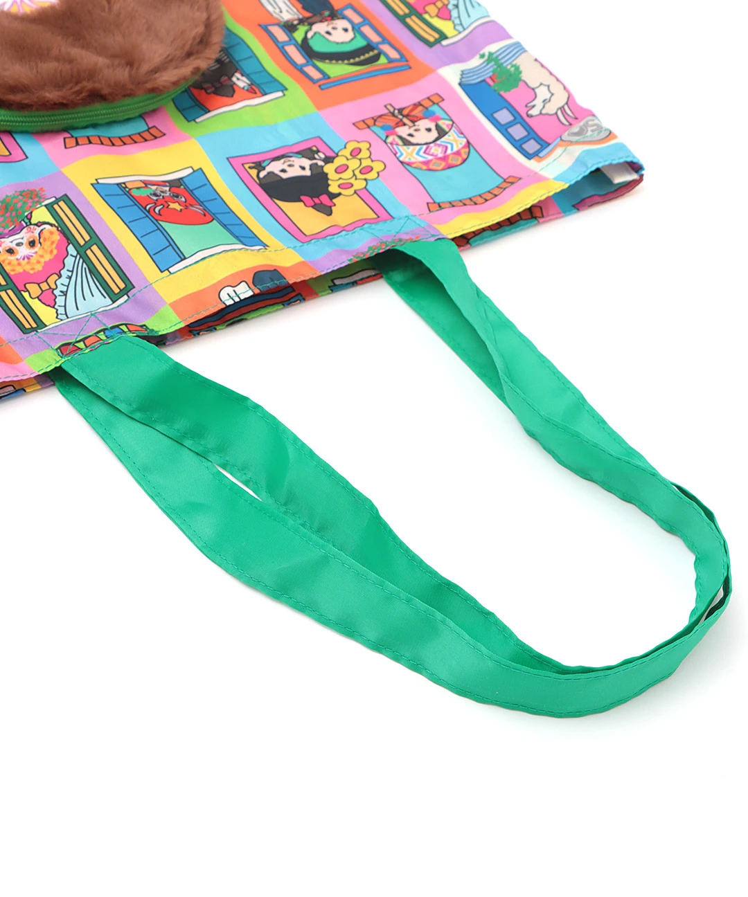 モンチッチコラボ ポケッタブルエコバッグ / トート・エコバッグ・かご