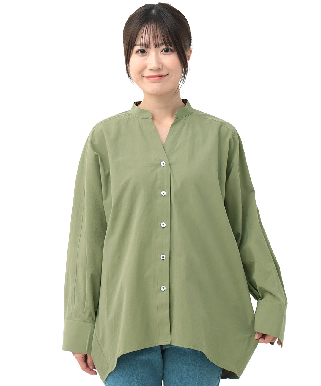 トップス muppa コットンスキッパーブラウス / シャツ・ブラウス | エスニック