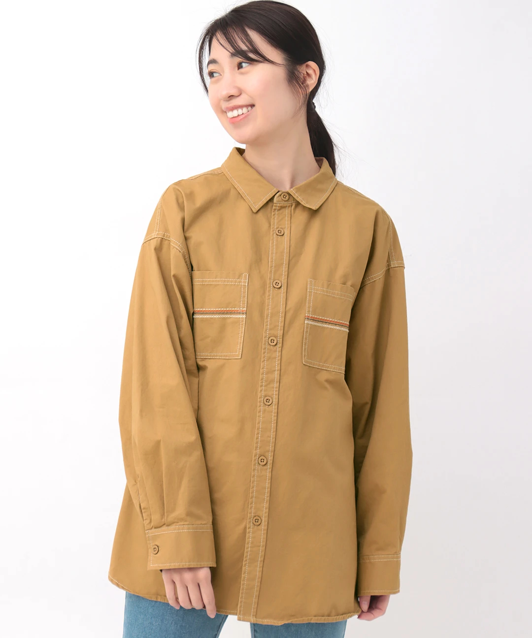綿ツイルチマヨ刺繍シャツ / シャツ・ブラウス | エスニック