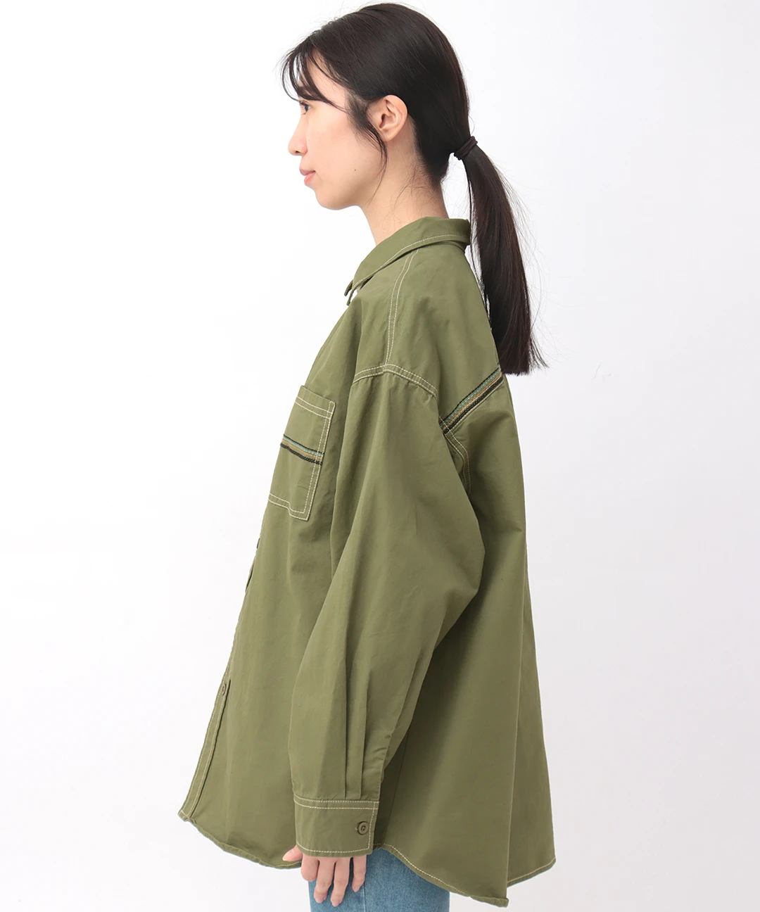 綿ツイルチマヨ刺繍シャツ / シャツ・ブラウス | エスニック