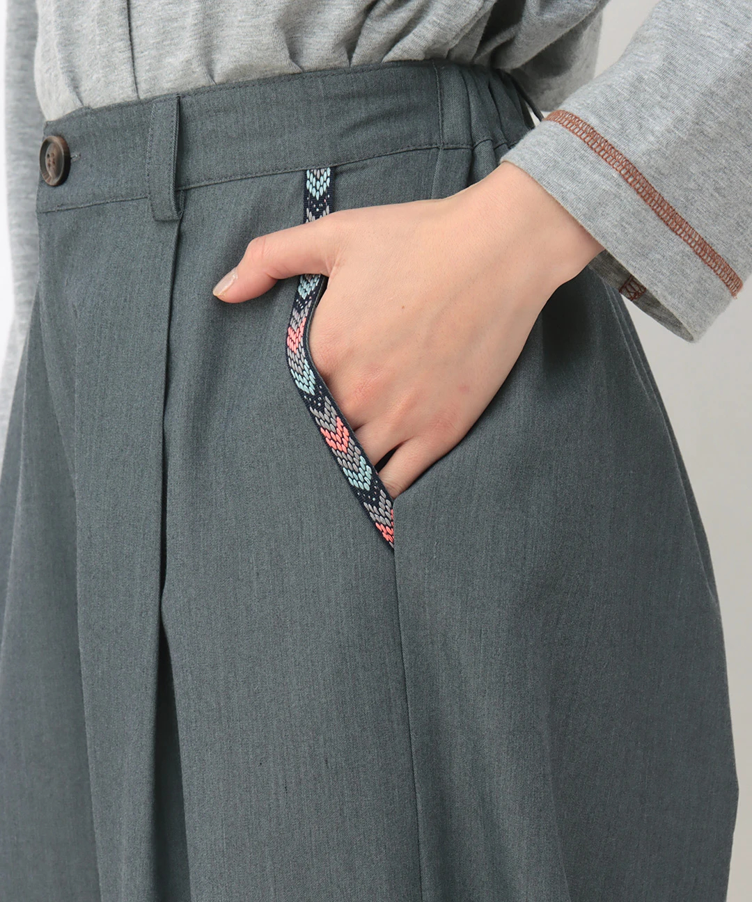 タックパンツ / パンツ | エスニックファッション＆雑貨の