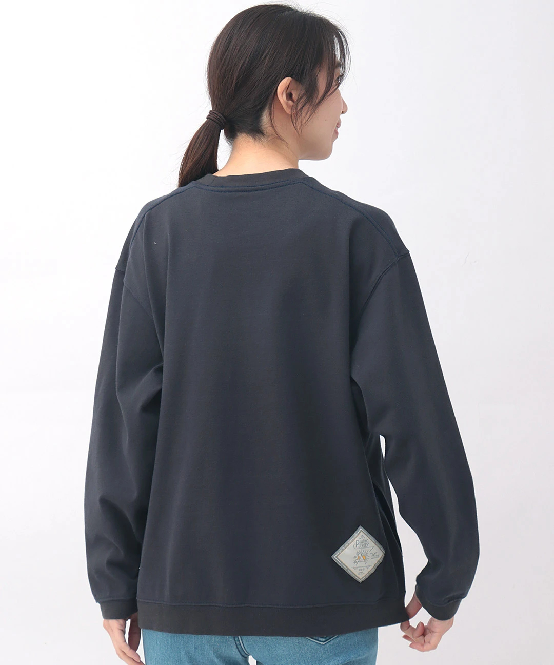goa系ロンティー go slow caravan 野営猫ロングスリーブTシャツ【WEB限定】 / T