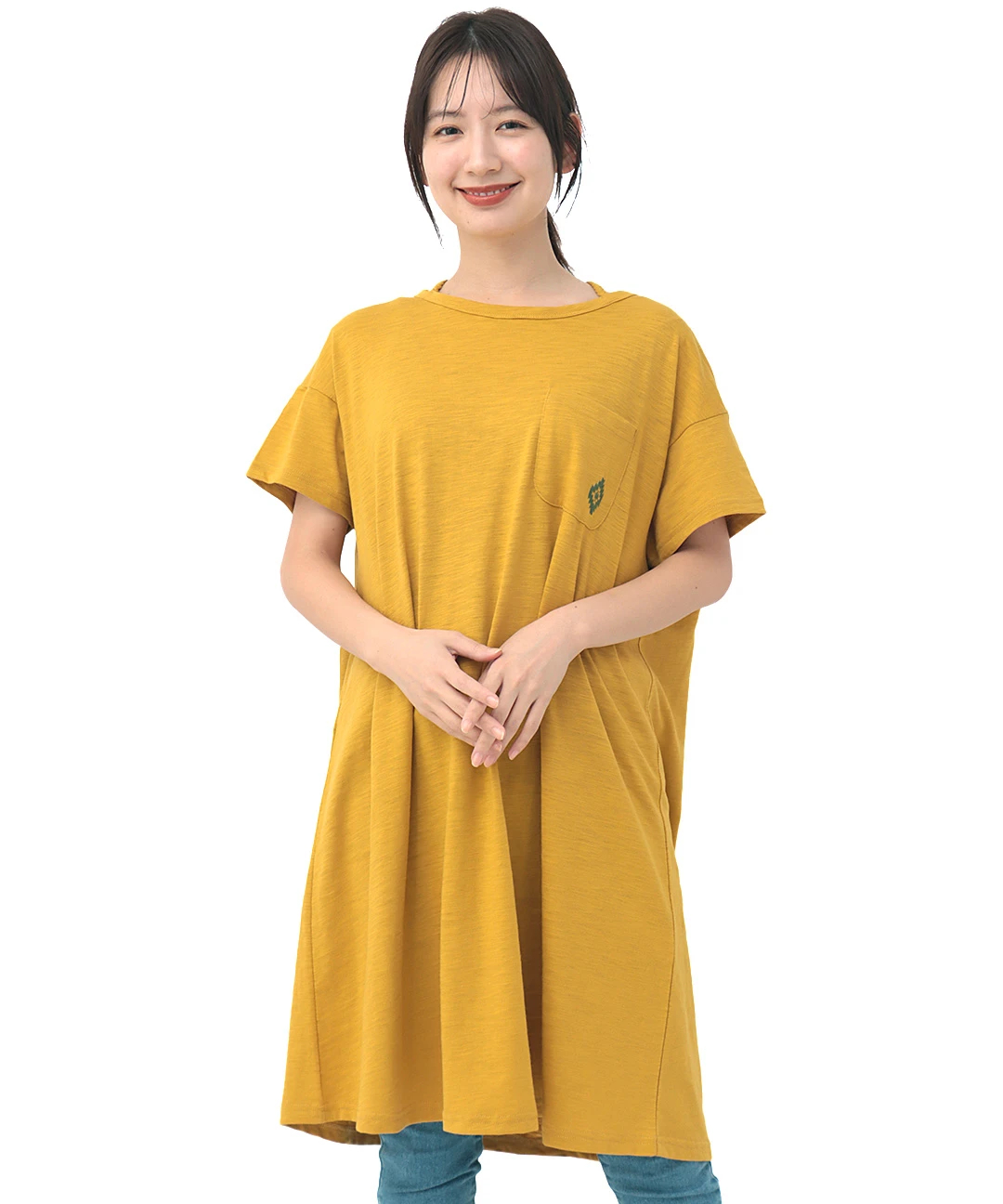 スラブ天竺Tシャツワンピース【5月29日(木)15時までの限定価格