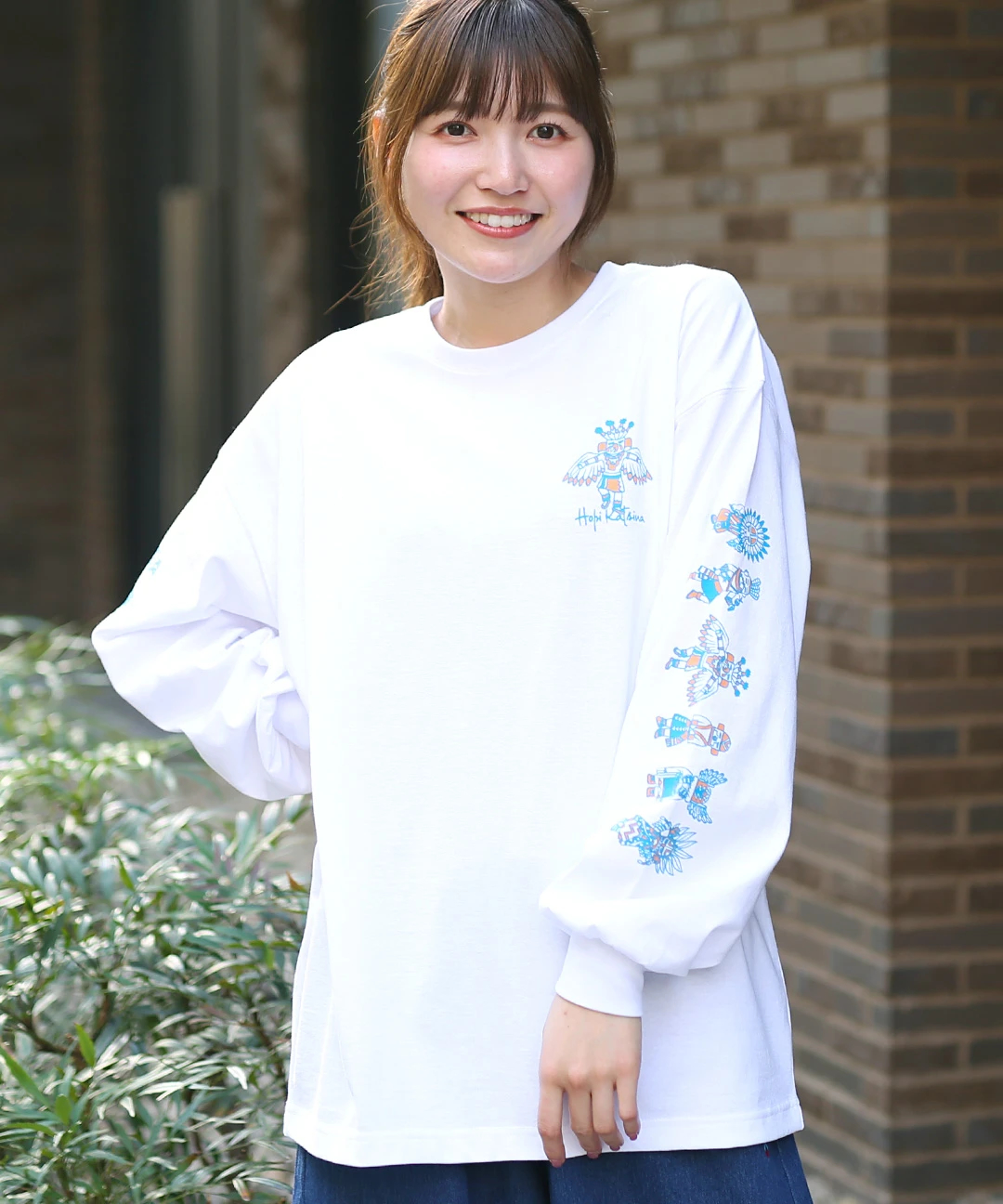 カッチーナズプリントロングTシャツ