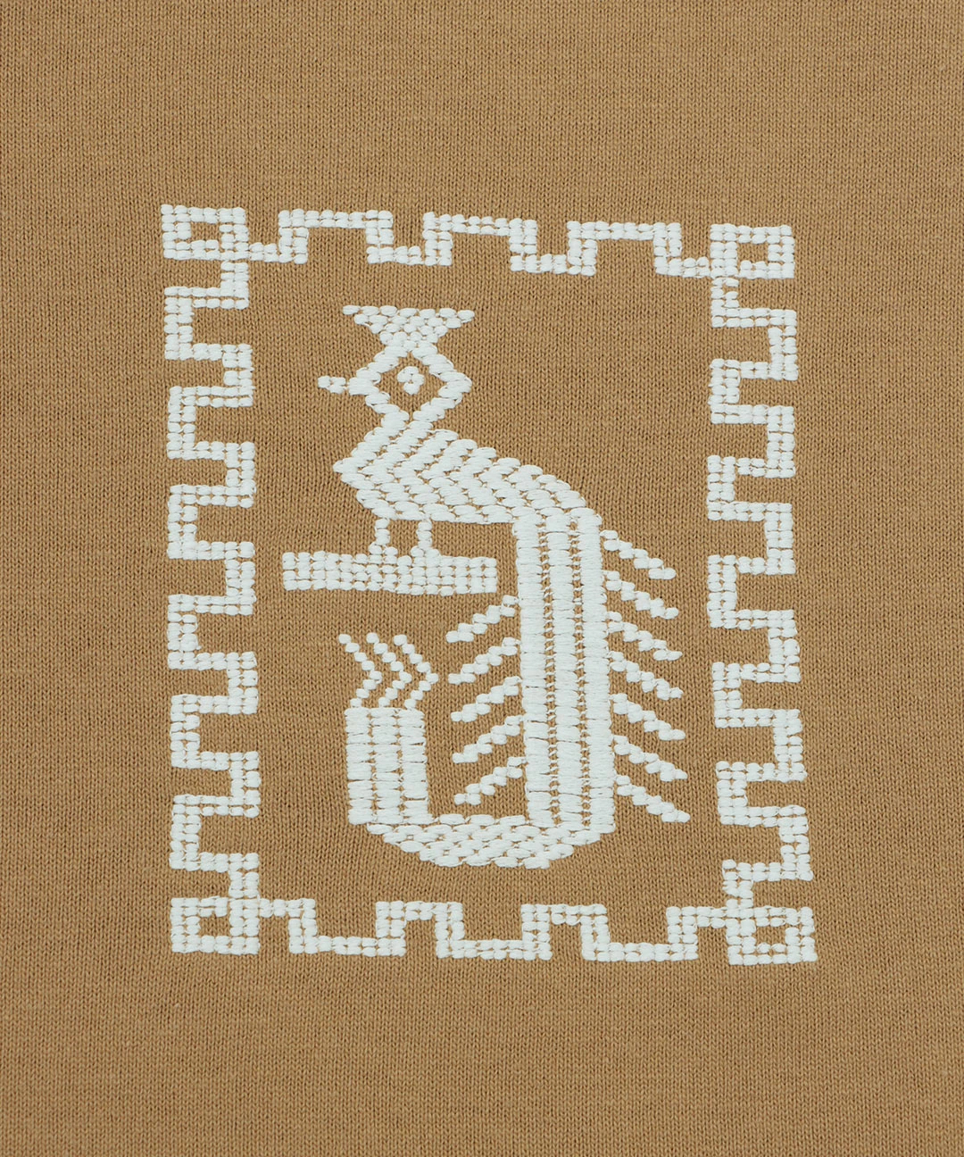 カラーステッチ刺繍ロングTシャツ / Tシャツ・カットソー | エスニック