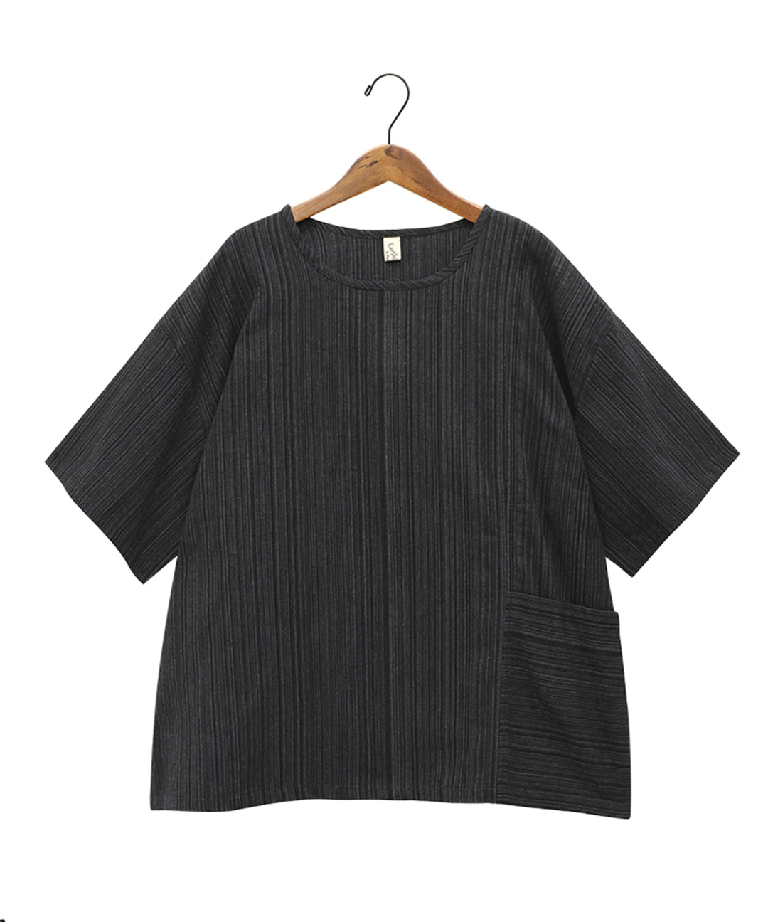 美品shantii シャンティリネンプルオーバー日本製