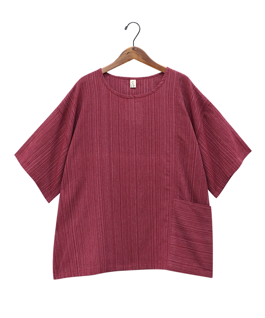 美品shantii シャンティリネンプルオーバー日本製