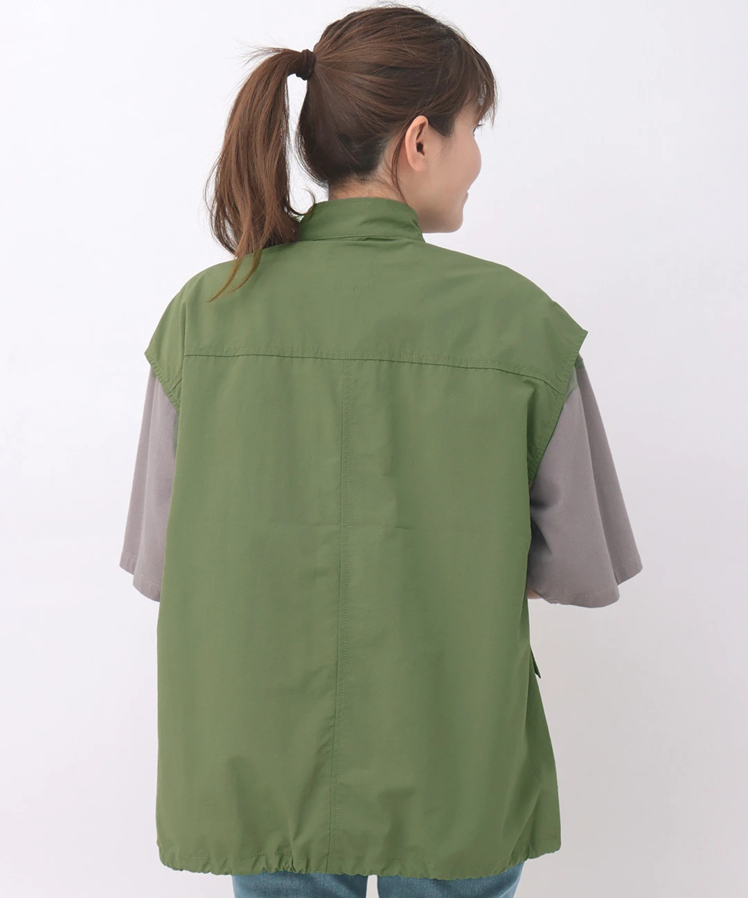 ナイロンワークベスト / カーディガン・羽織り | エスニック