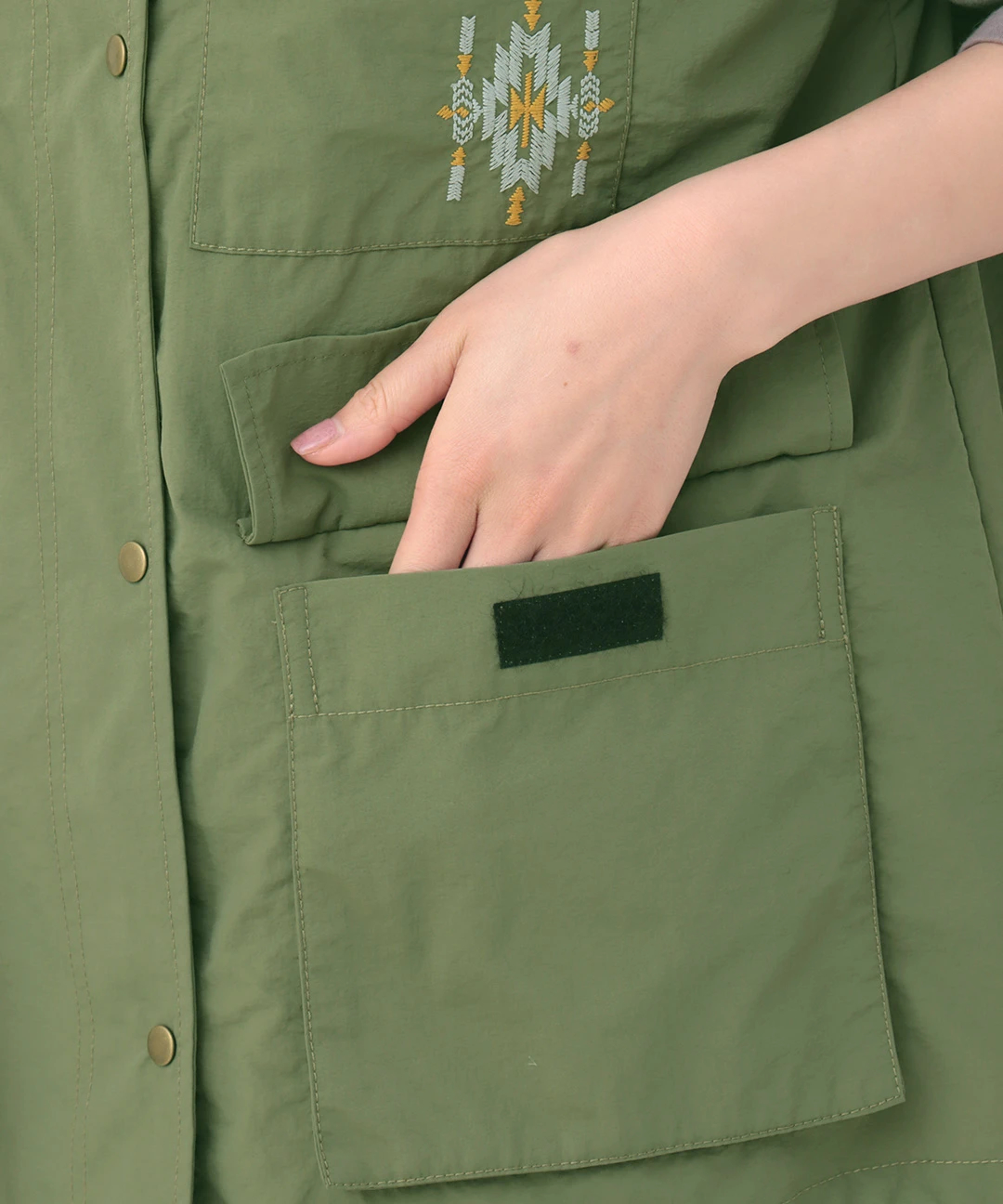 ナイロンワークベスト / カーディガン・羽織り | エスニック