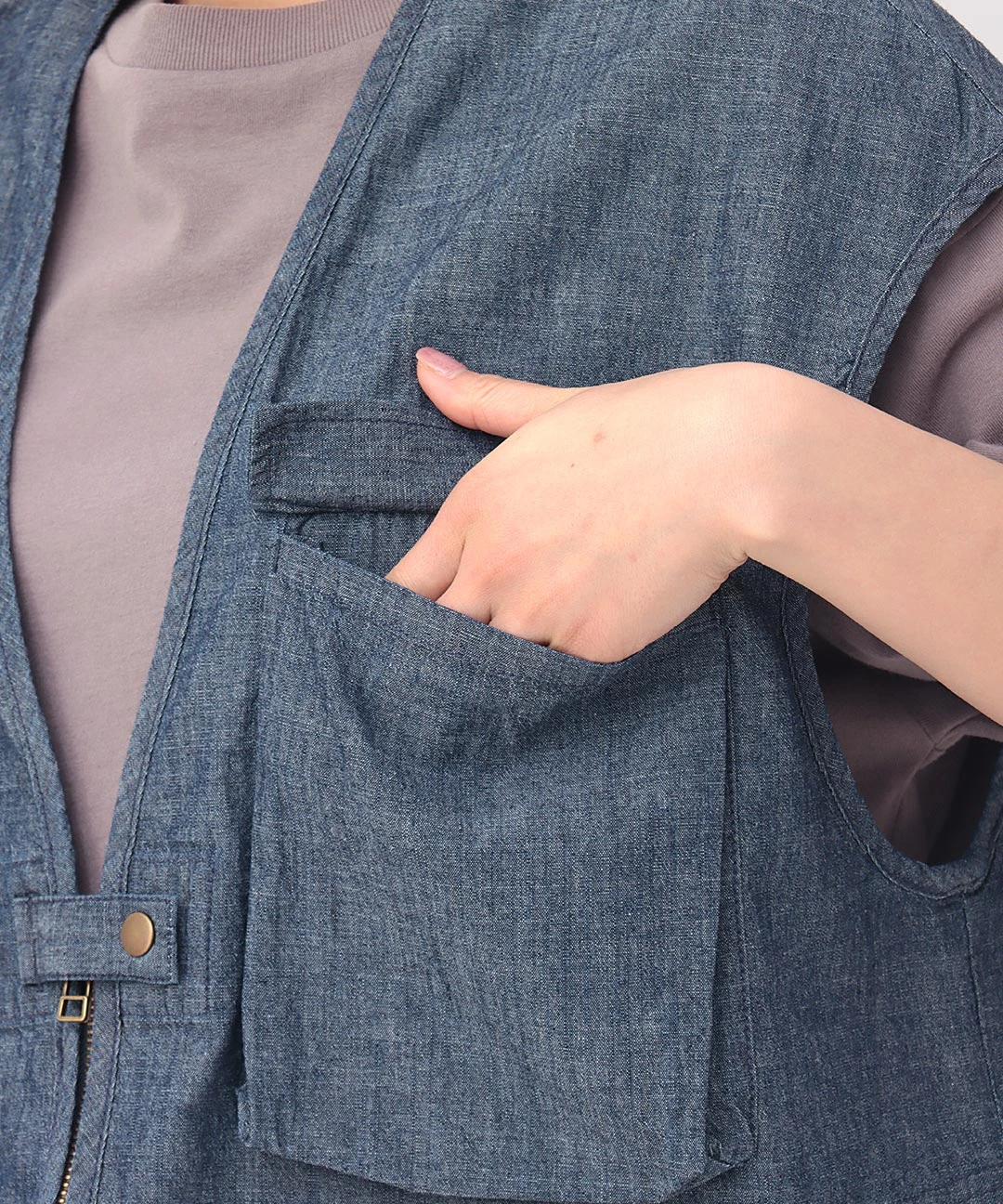 シンプルショートベスト【5月12日(月)15時までの限定価格 シンプルショートベスト【5月12日(月)15時までの限定価格