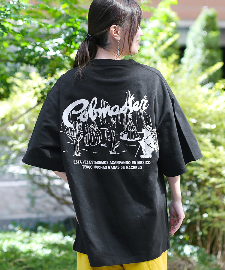 チチカカ |COBMASTER コラボ コブベアサボテンバックプリントTシャツ