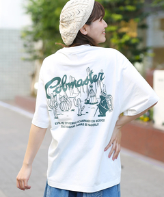 チチカカ |COBMASTER コラボ コブベアサボテンバックプリントTシャツ