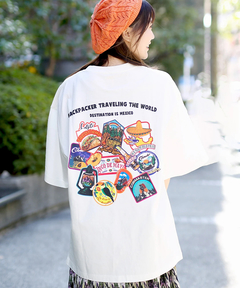 チチカカ |COBMASTER コラボ メキシコモチーフワッペンTシャツ