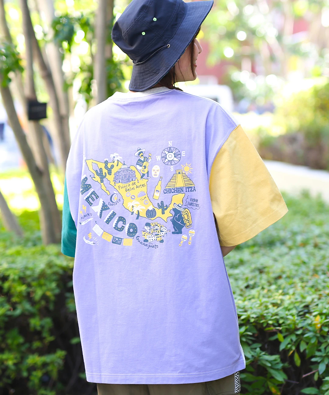 【USA】 COOGI マルチカラー 総柄 Tシャツ USA】 COOGI マルチカラー 総柄 Tシャツ