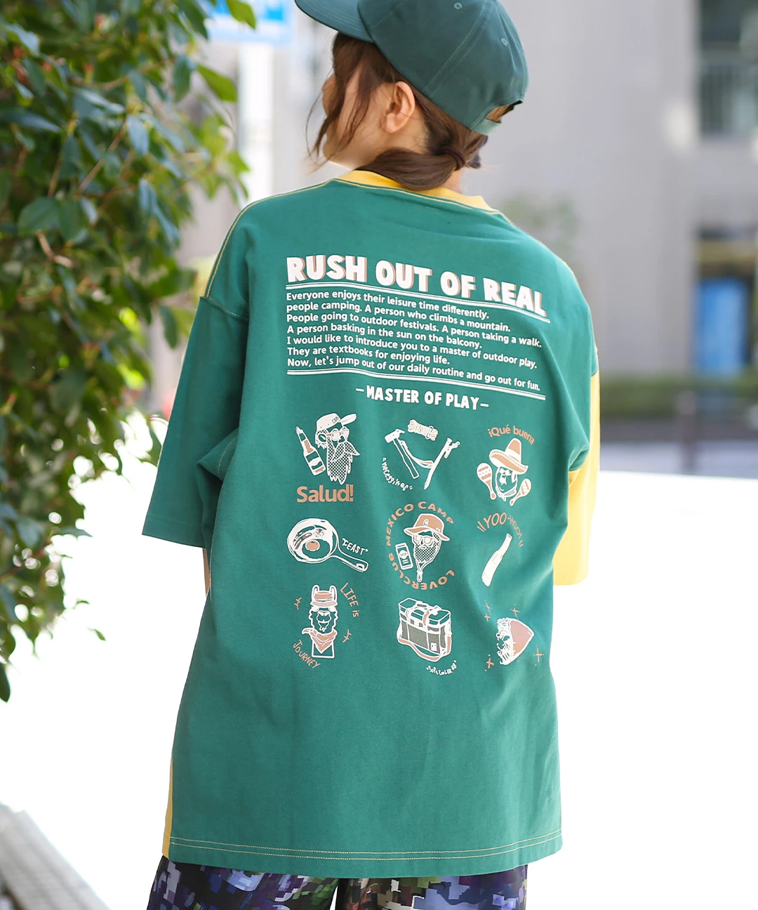 COBMASTER コラボ キャンプおじさんTシャツ