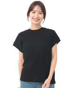 チチカカ |テレコリブフレンチTシャツ