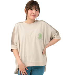 チチカカ |シャンブレードッキングビッグTシャツ【5月12日(月)15時までの限定価格】