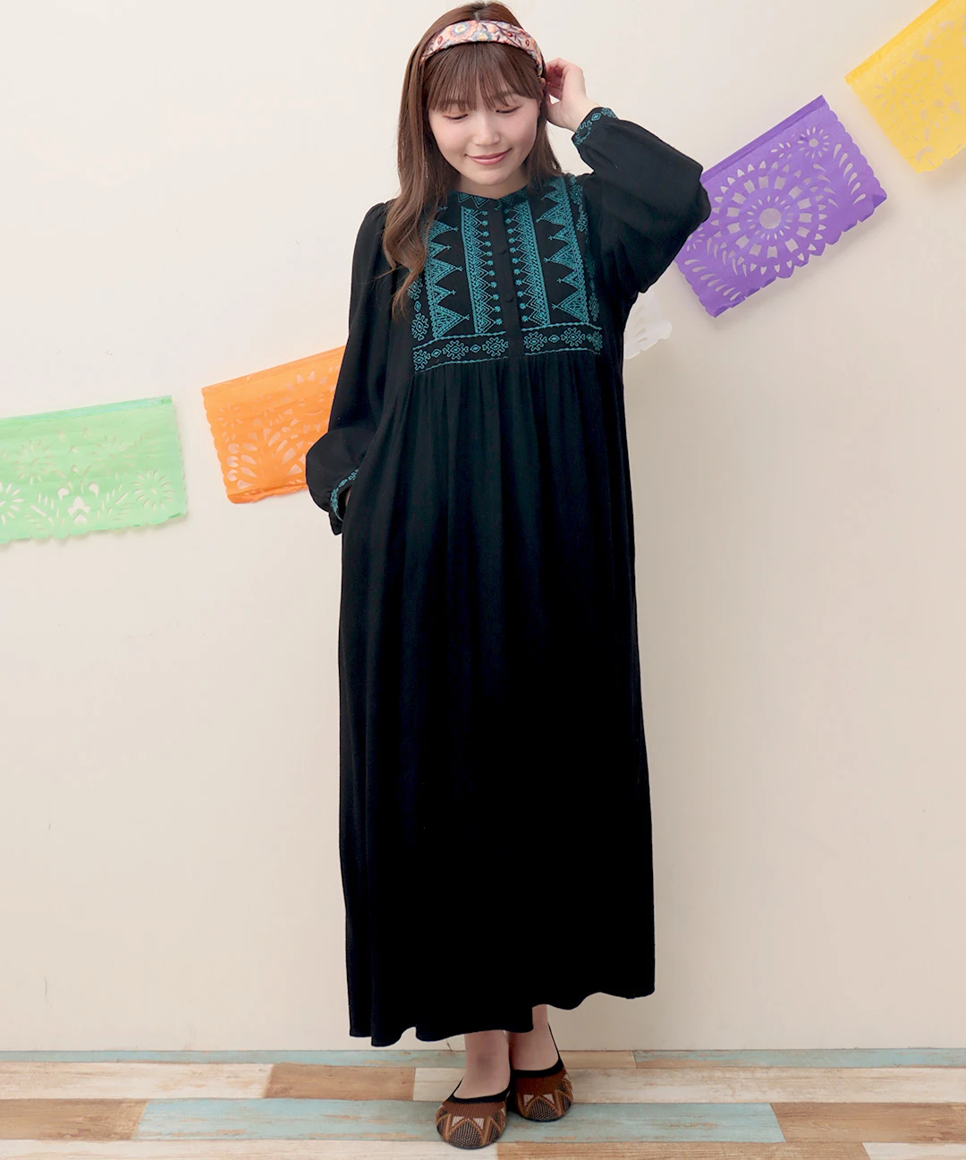 インド刺繍リボンカチューシャ【WEB限定】 / ヘアバンド | エスニック