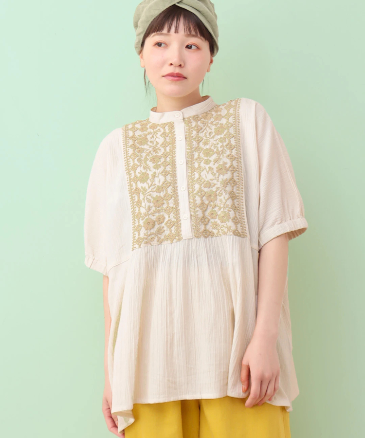 チチカカ |Rico フロールハンド刺繍楊柳プルオーバー【5月12日(月)15時までの限定価格】