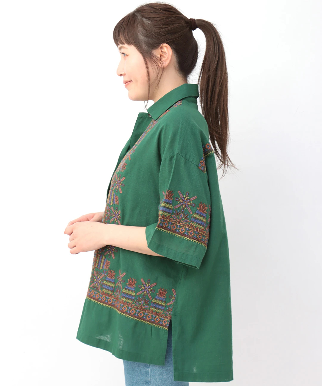 Rico ゲラゲッツァ刺繍シャツ / シャツ・ブラウス | エスニック