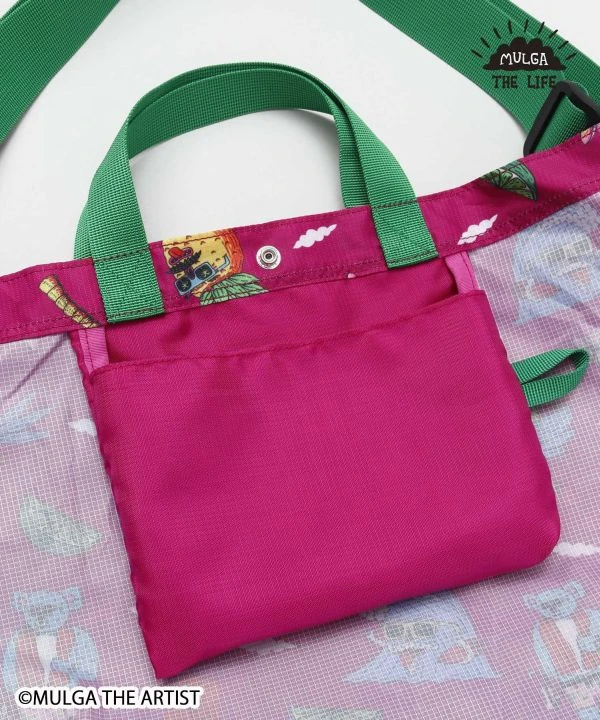 Amina Collection｜INDIA MADE シンプルビッグショルダーバッグ
