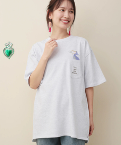 チチカカ |go slow caravan 色々ポケット刺繍ビッグTシャツ【WEB限定】