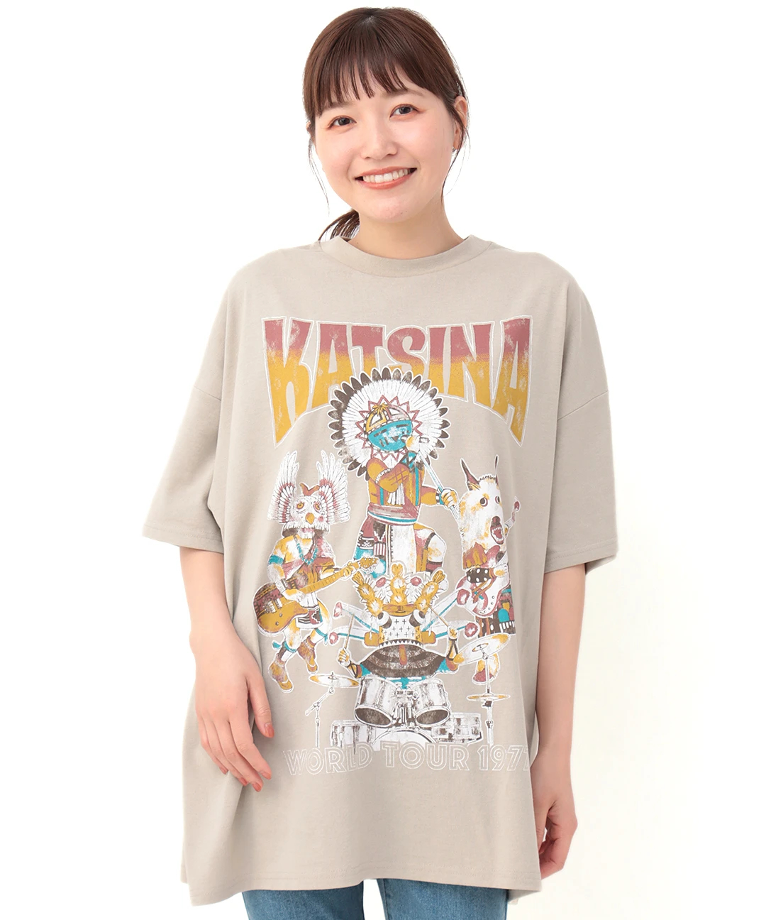 カッチーナバンドプリントTシャツ / Tシャツ・カットソー | エスニック