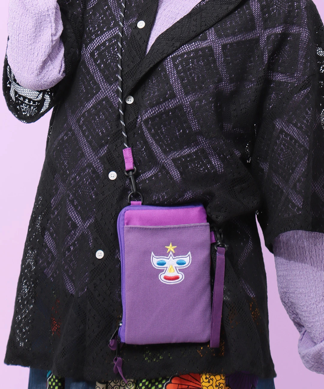はすねや はすね c106 ショルダーポーチ 小悪魔ちゃん ナガノキャラクターズ マチが広がる！ショルダーポーチ | ナガノ