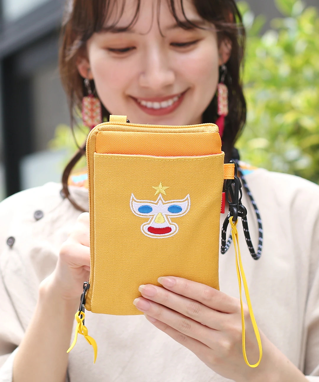 ルチャ刺繍ショルダーポーチ / ポーチ | エスニックファッション