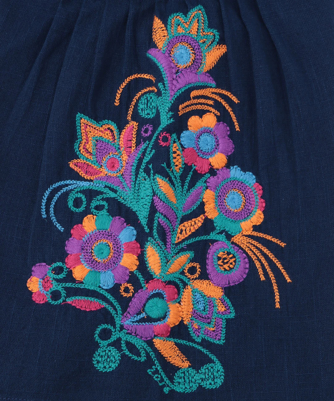 ANAYI モクロディ刺繍 ソデフリル プルオーバー ANAYI モクロディ刺繍 ソデフリル プルオーバー - メルカリ
