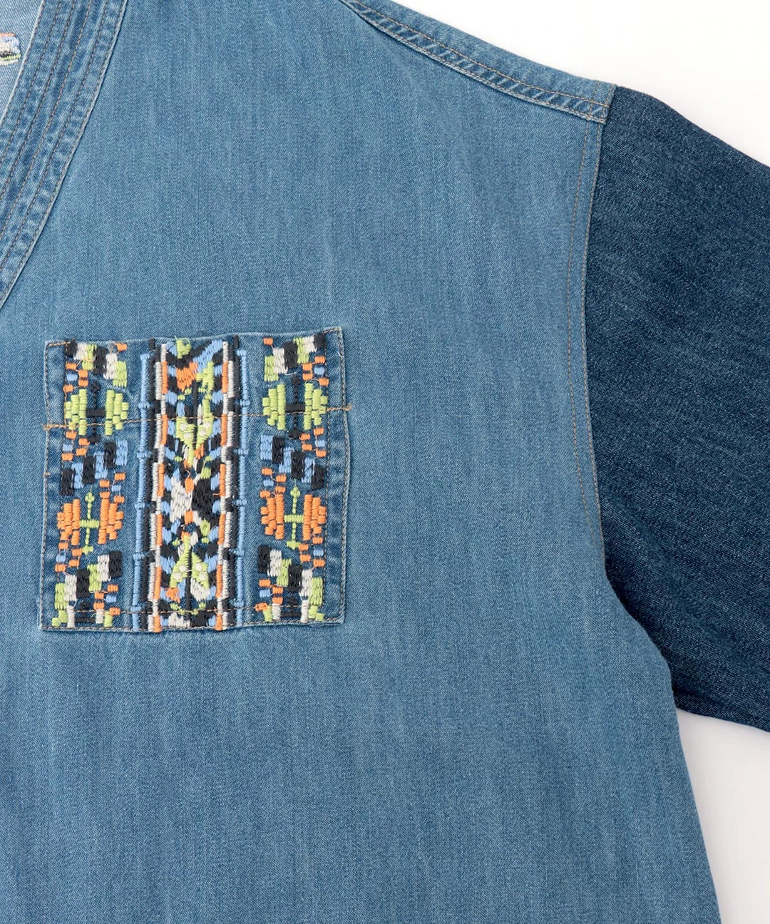 Rico メヒコデニム刺繍ロングジャケット【3月2日(月)15時までの限定