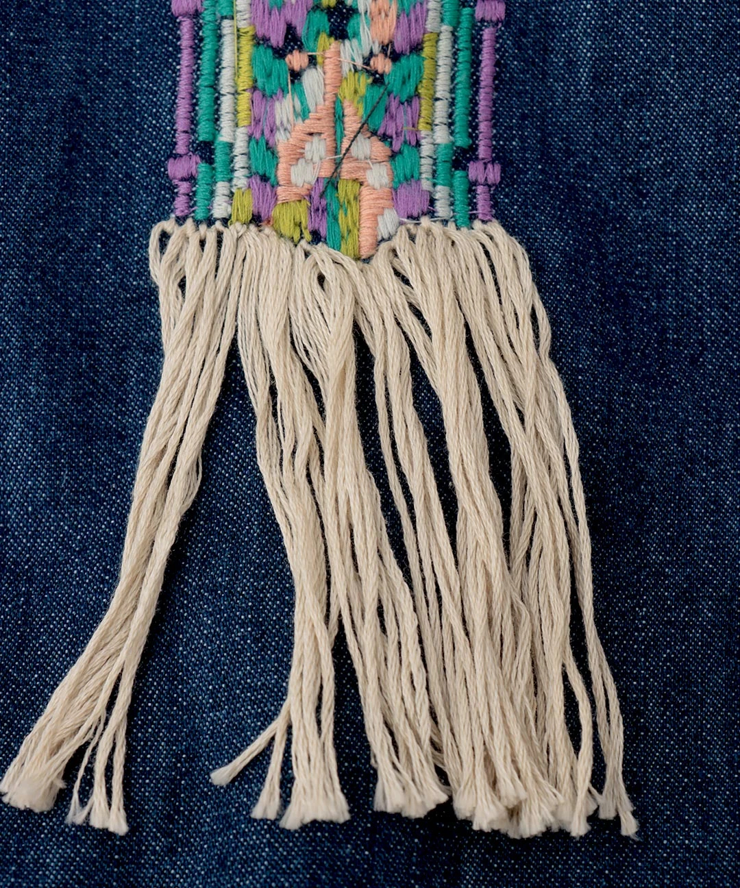 Rico メヒコデニム刺繍ロングジャケット / ジャケット・ブルゾン