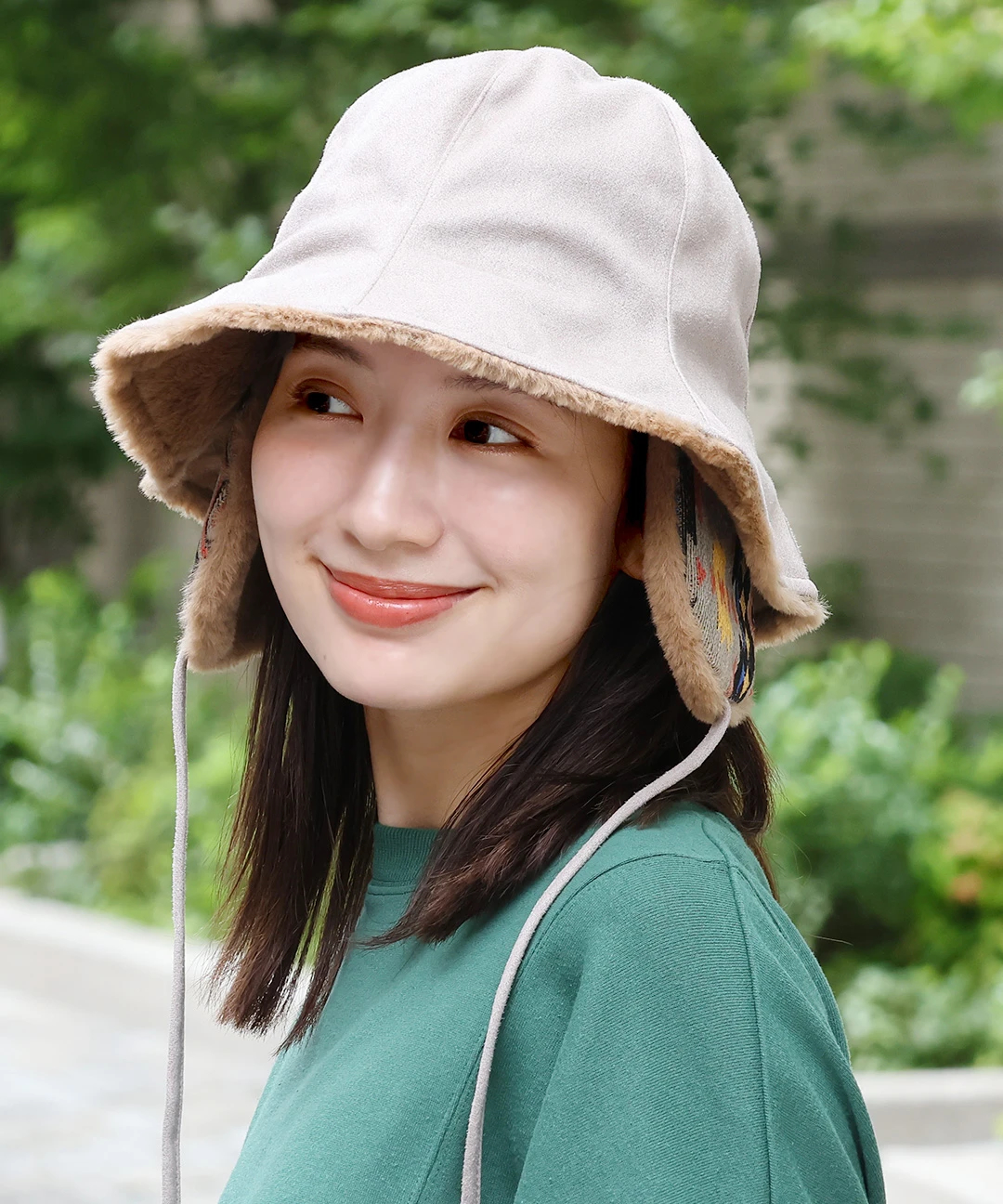 ゴブラン耳当てチューリップハット / ハット | エスニックファッション