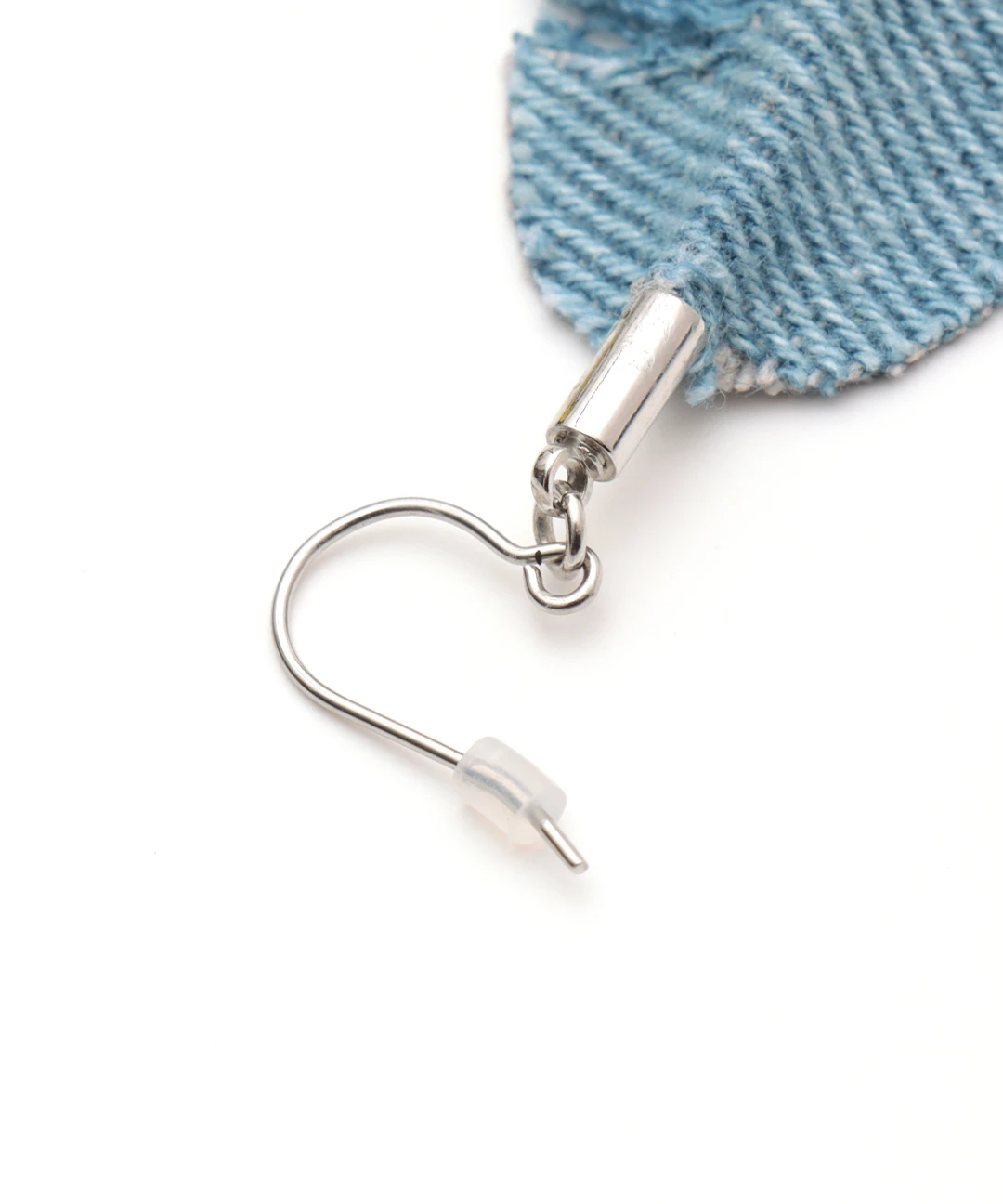 デニムフリンジピアス / ピアス | エスニックファッション＆雑貨